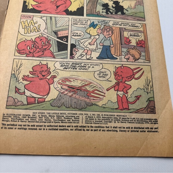 Hot Stuff The Little Devil #100 VTG Comic Book Oct. 1970 Harvey Comics - Picture 4 of 6